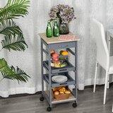 Wayfair Kitchen Carts Small Kitchen Islands Carts You Ll Love In 2023   Rafelo Wood Kitchen Cart 